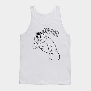 Oh The Humanatee (black print) Tank Top